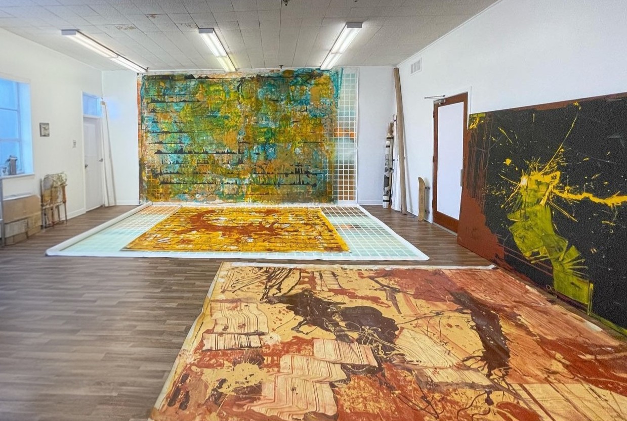 Unconventional art materials and mixed media techniques